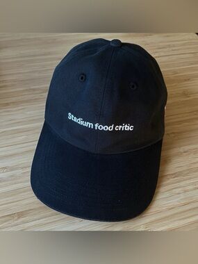 T-Mobile Stadium Food Critic Black Embroidered Baseball Cap